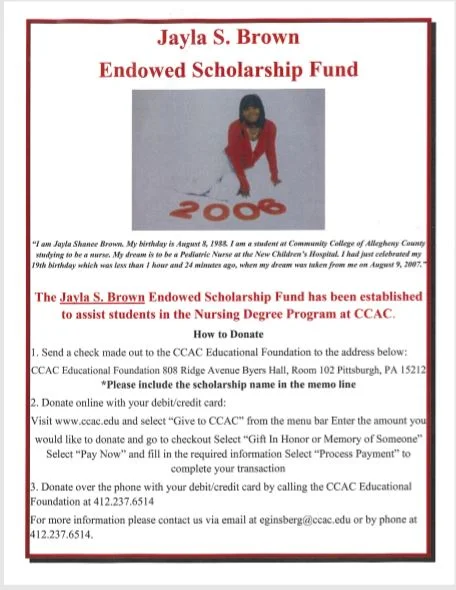Jayla S. Brown Scholarship