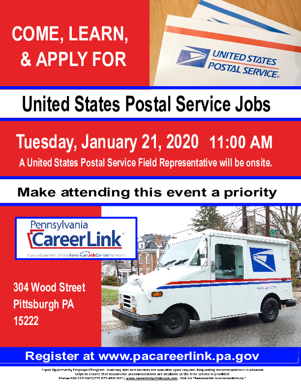 Variety of PA CareerLink Jobs
