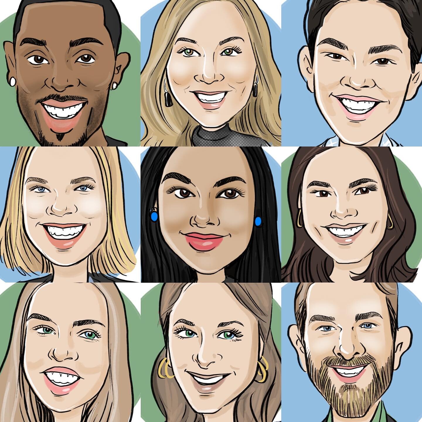 Digital caricatures for a corporate event on this very very busy week! Such a cute rooftop venue in NYC! Thanks for the event, Ryan!
.
.
.
.
#caricaturesbycourtney #ipadcaricature #ipadartist #digitalcaricature #caricaturist