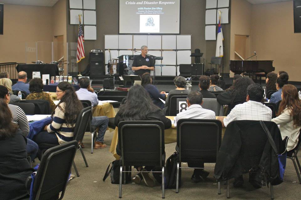 Jim conducting Intro to Crisis and Disaster Response