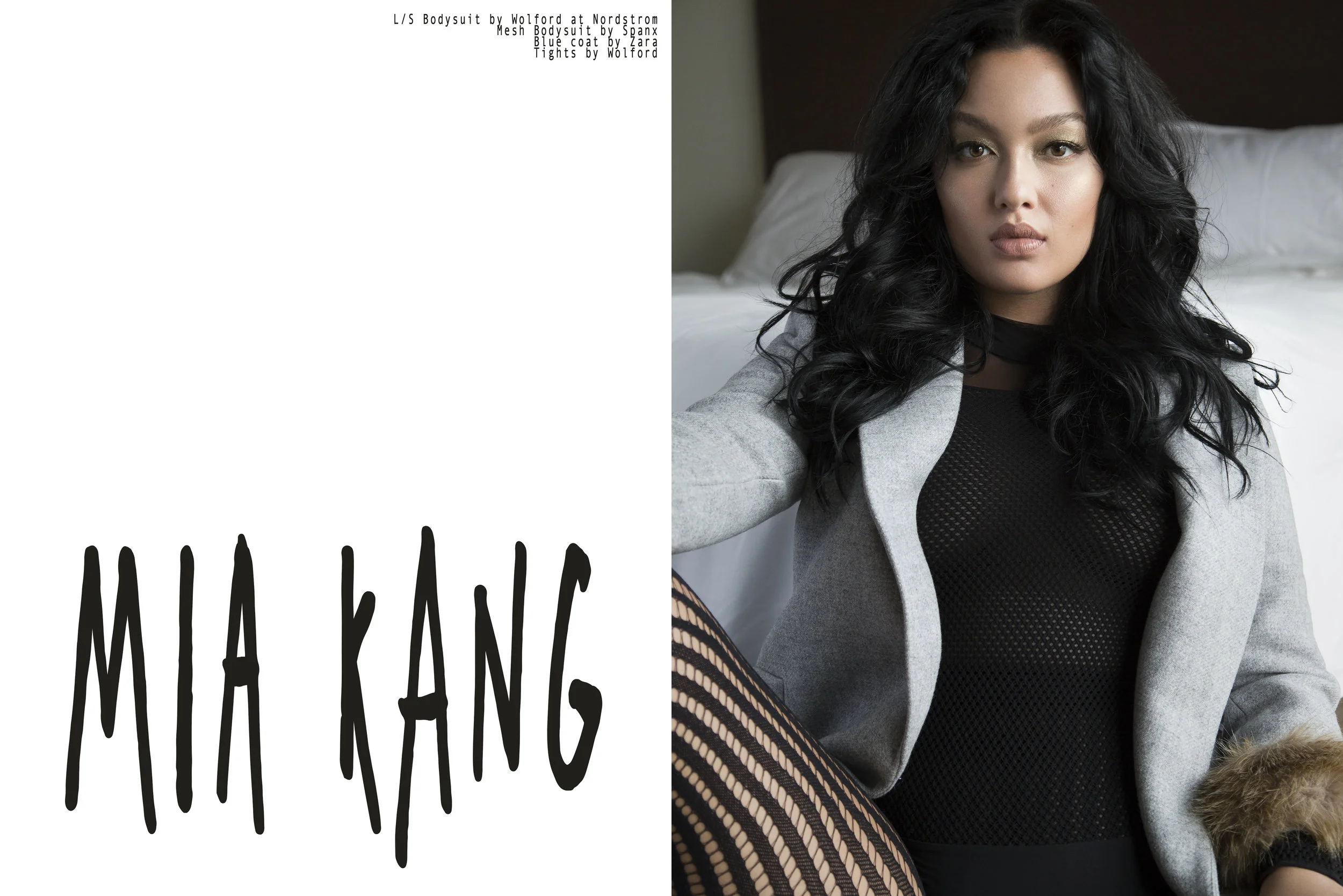 Make-up: Anneliese Tieck at Judy Casey Hair: Luis Guillermo at Factory Downtown Rest of the team is the same.