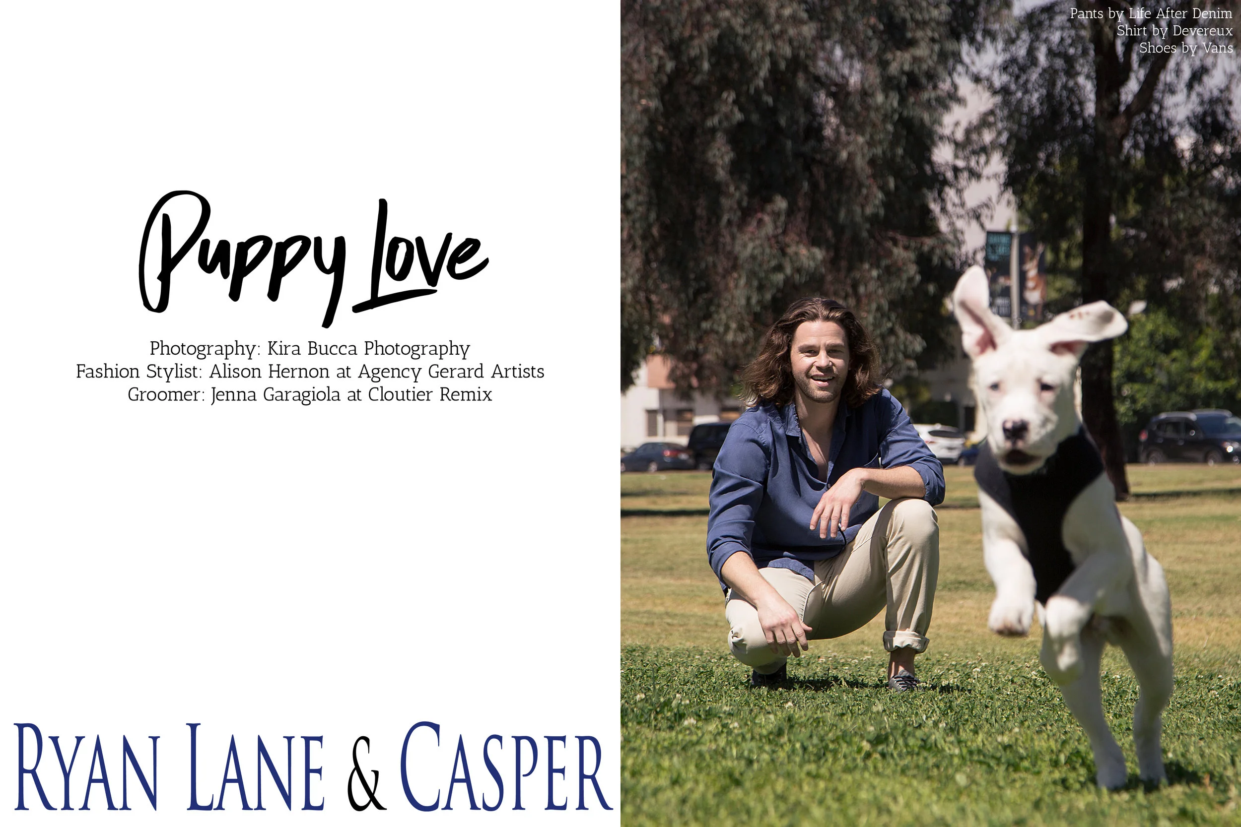 Ryan Lane, Casper, and Dogs for a Better Life — Jejune Magazine