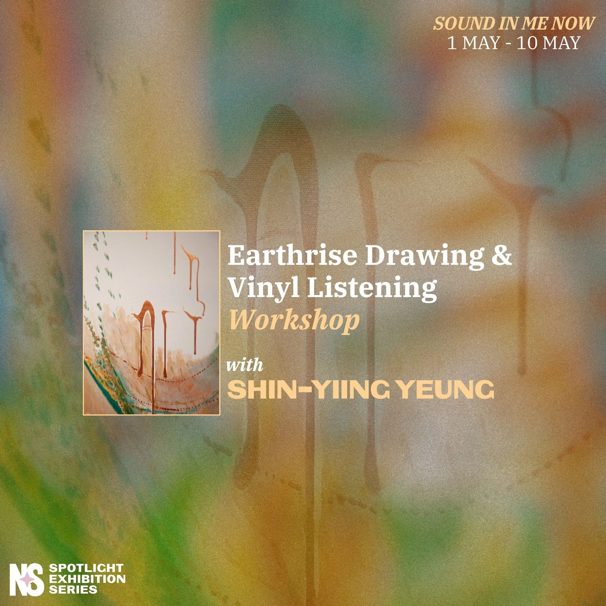 WORKSHOP: Earthrise Drawing & Vinyl Listening with SHIN-YIING YEUNG