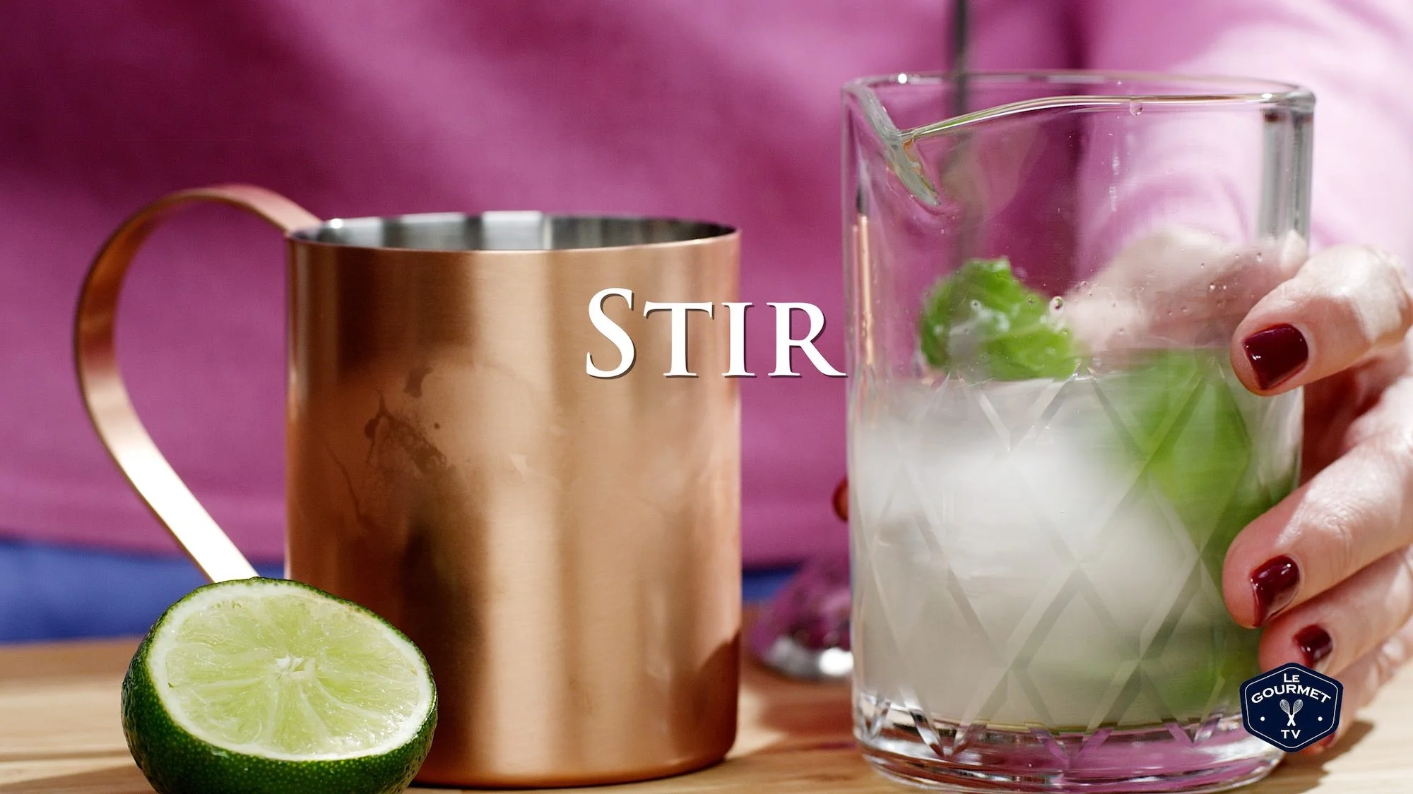 Stirred, not shaken.
