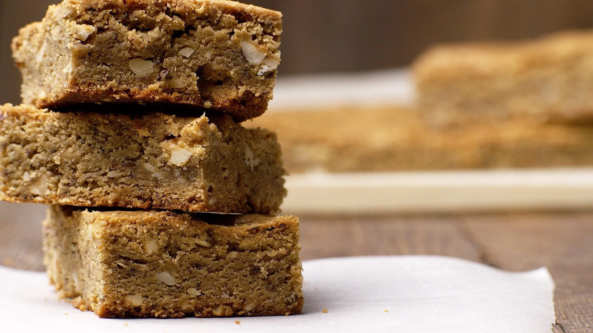 Hazelnut Brown Butter Blondies — Glen & Friends Cooking