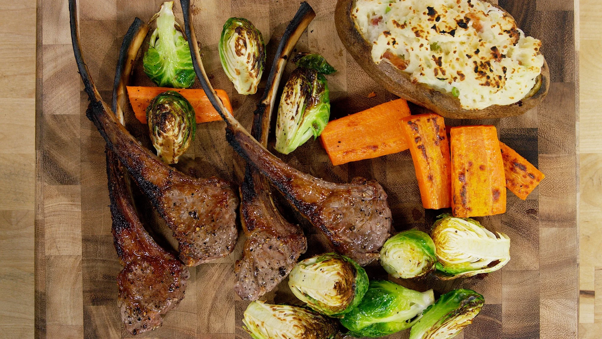 Grilled Lamb Chops on the Otto Wilde Grill Recipe — Glen & Friends Cooking