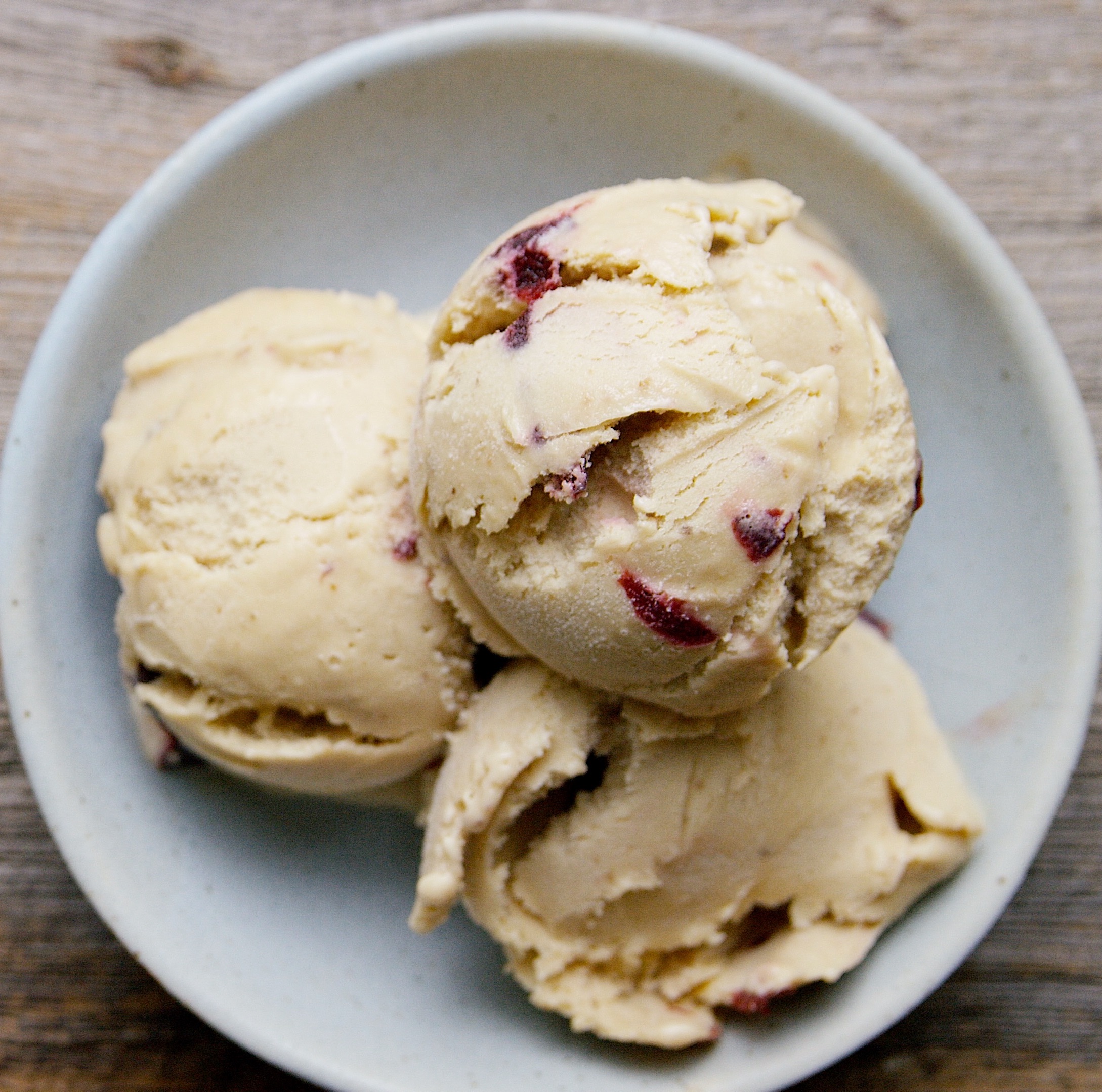 Roasted Cherry Ice Cream Recipe — Glen & Friends Cooking