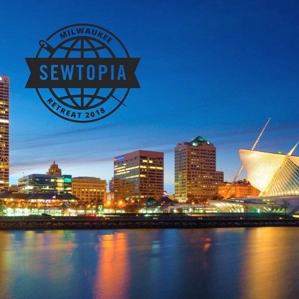 Im attending #sewtopiamilwaukee!  Very excited to meet other quilters in my hometown. Another reason to look forward to summer!