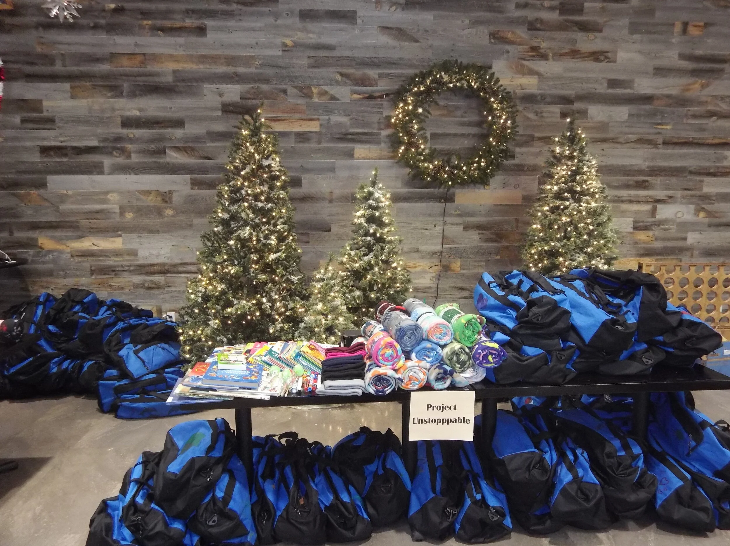 Snuggle Day 2018 set up 