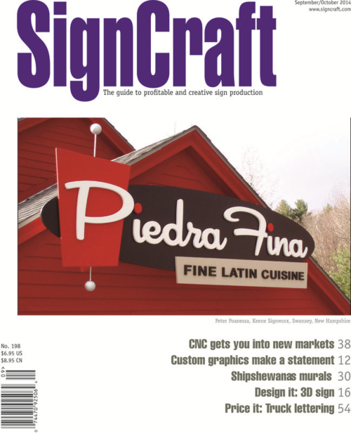 Signcraft cover with Piedra Fina sign featured