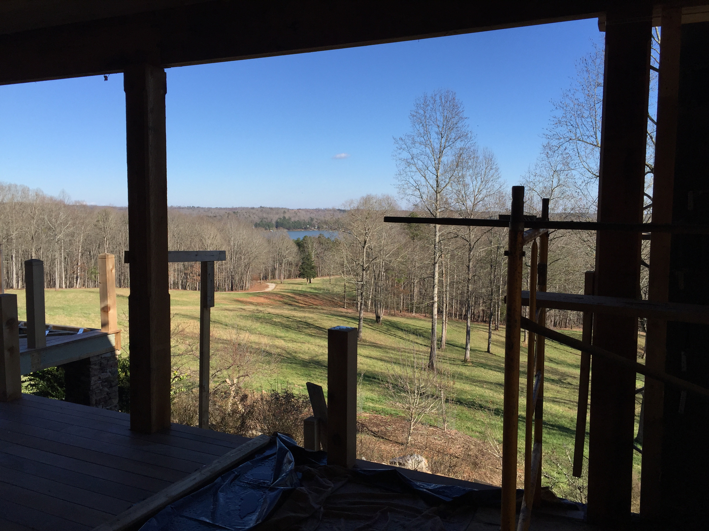 Lake Hartwell Renovation - Exterior Covered Porch Addition