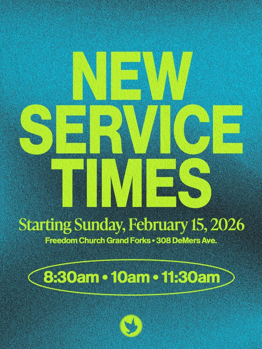 We&rsquo;re so close to the first week of our new Grand Forks service times!
To celebrate, everyone gets 20% off a drink at The Ember Coffeehouse this Sunday only! Pick up a coupon at church this weekend!