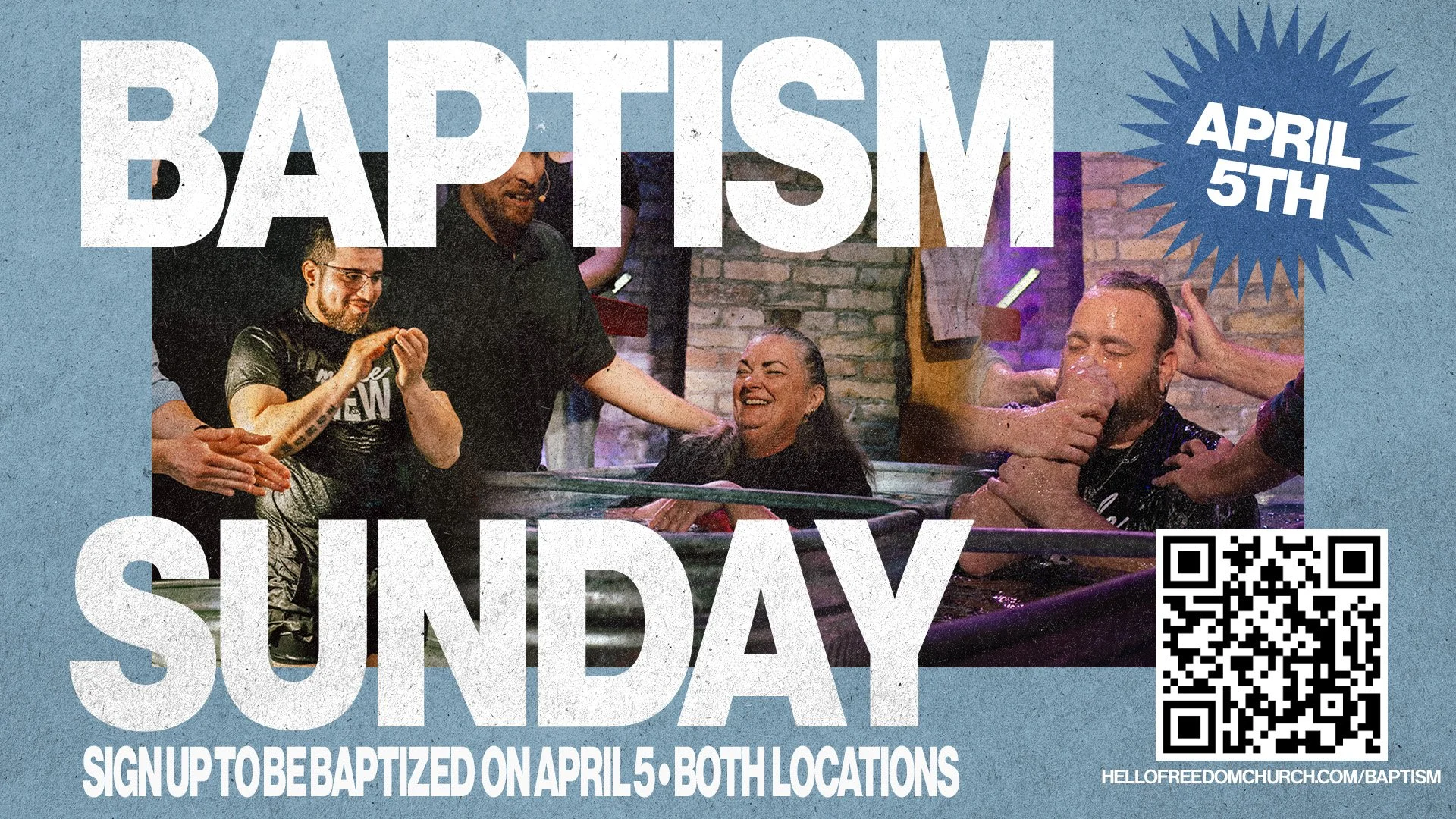 Baptism Sunday