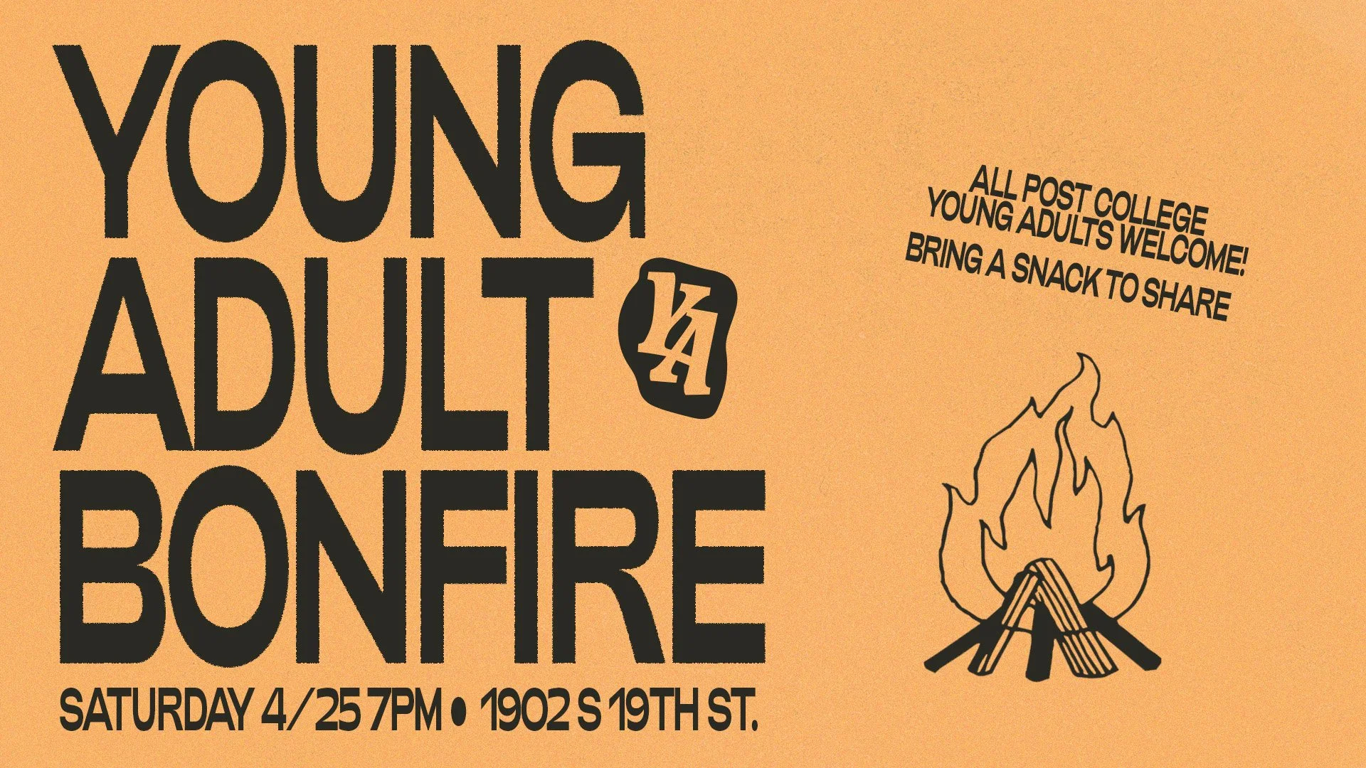 Young Adults Bonfire! 