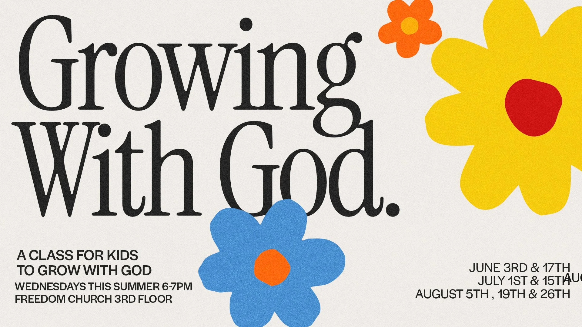 Growing With God