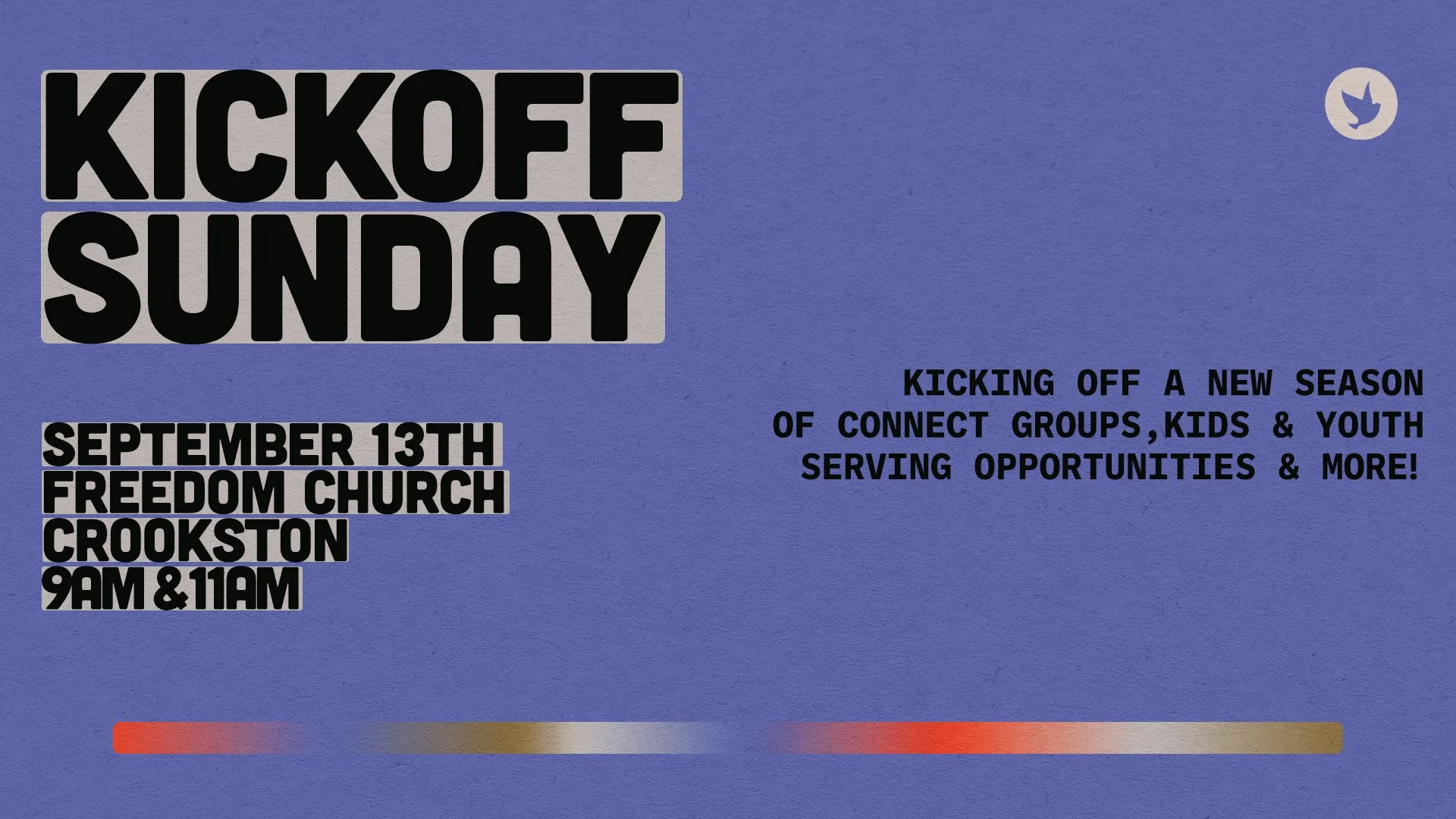 Kickoff Sunday - Crookston