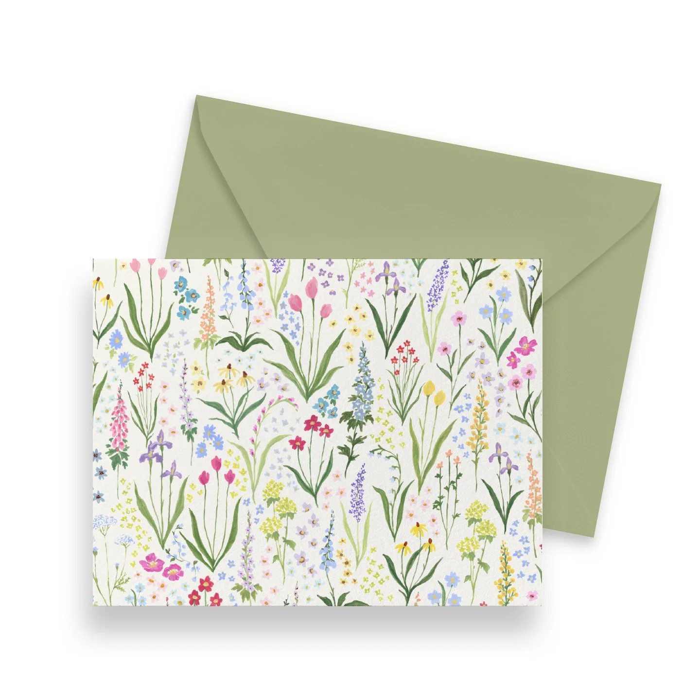 Folded Notecard Stationery Set
