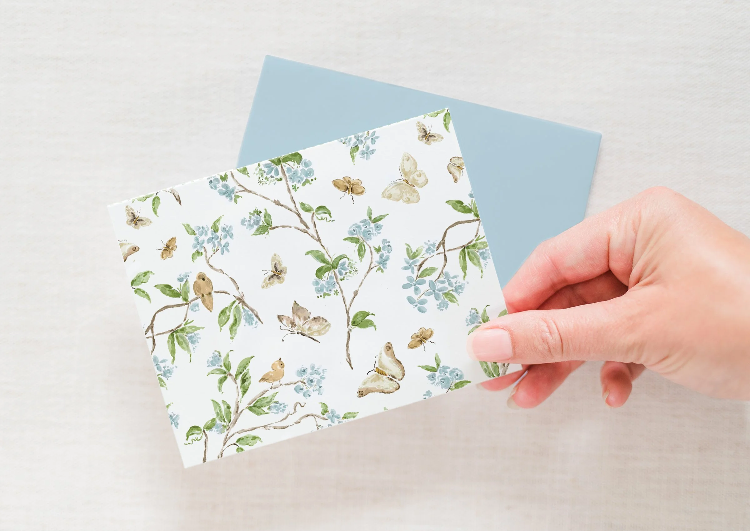 Botanical Sanctuary Folded Notecards