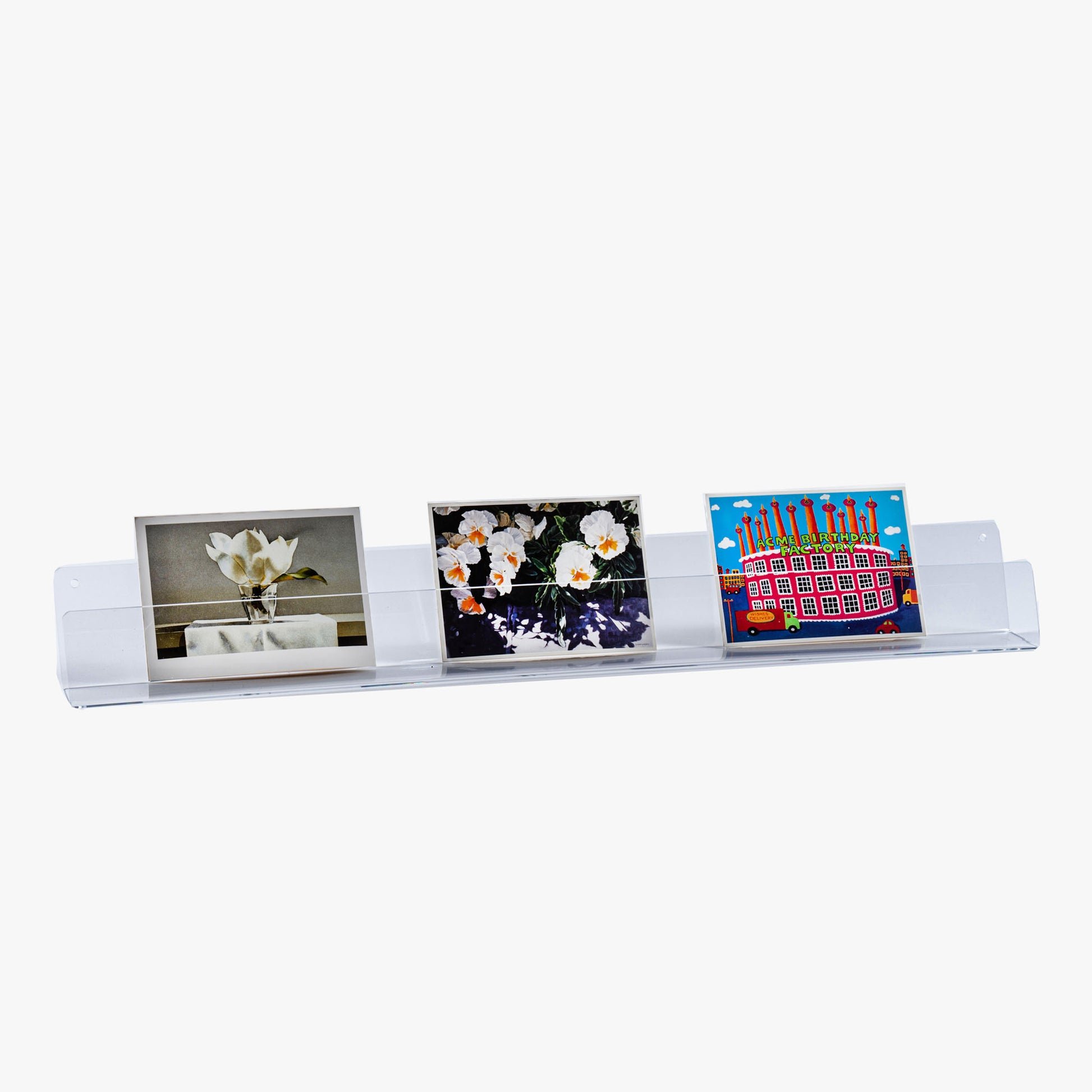 Acrylic Shelves - Multiple Lengths for Mixed Products