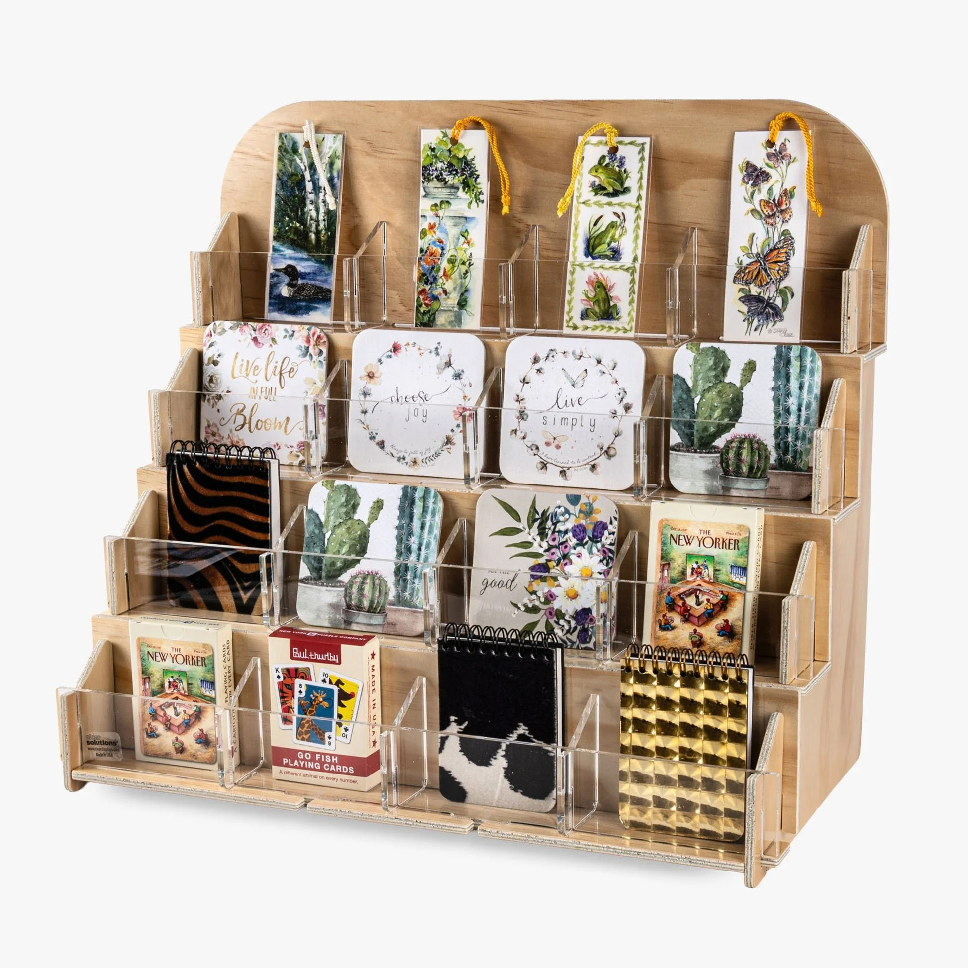 Small pocket display shelf - best for gift tags &amp; stickers