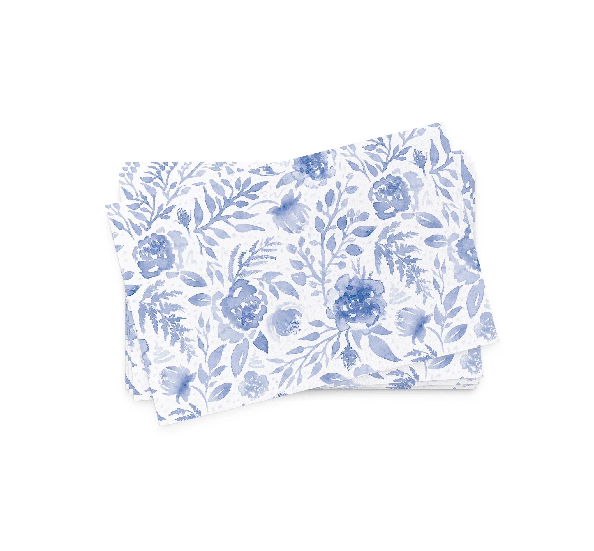 Blue Floral Placemats