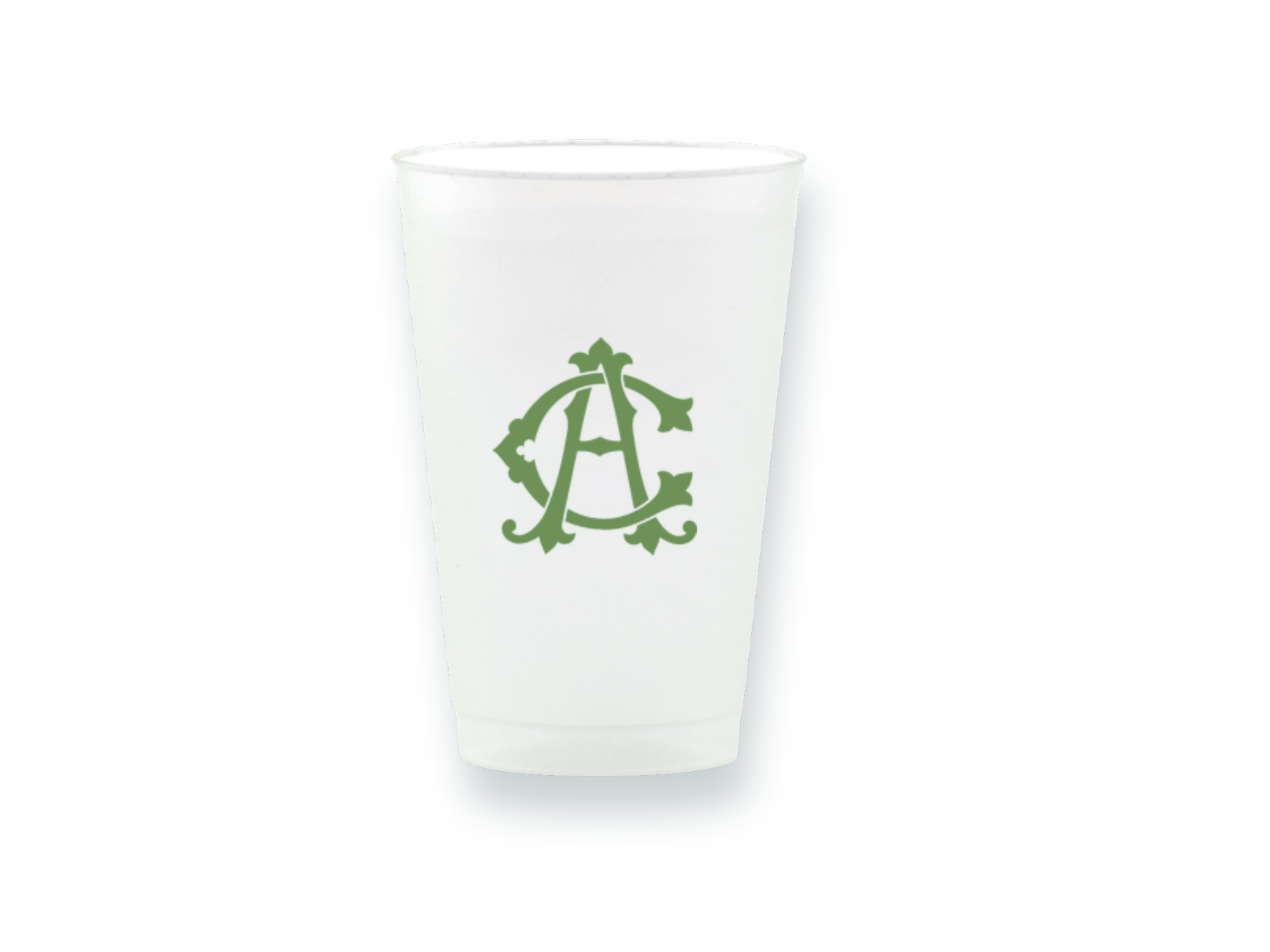 Monogram Frost Flex Cups