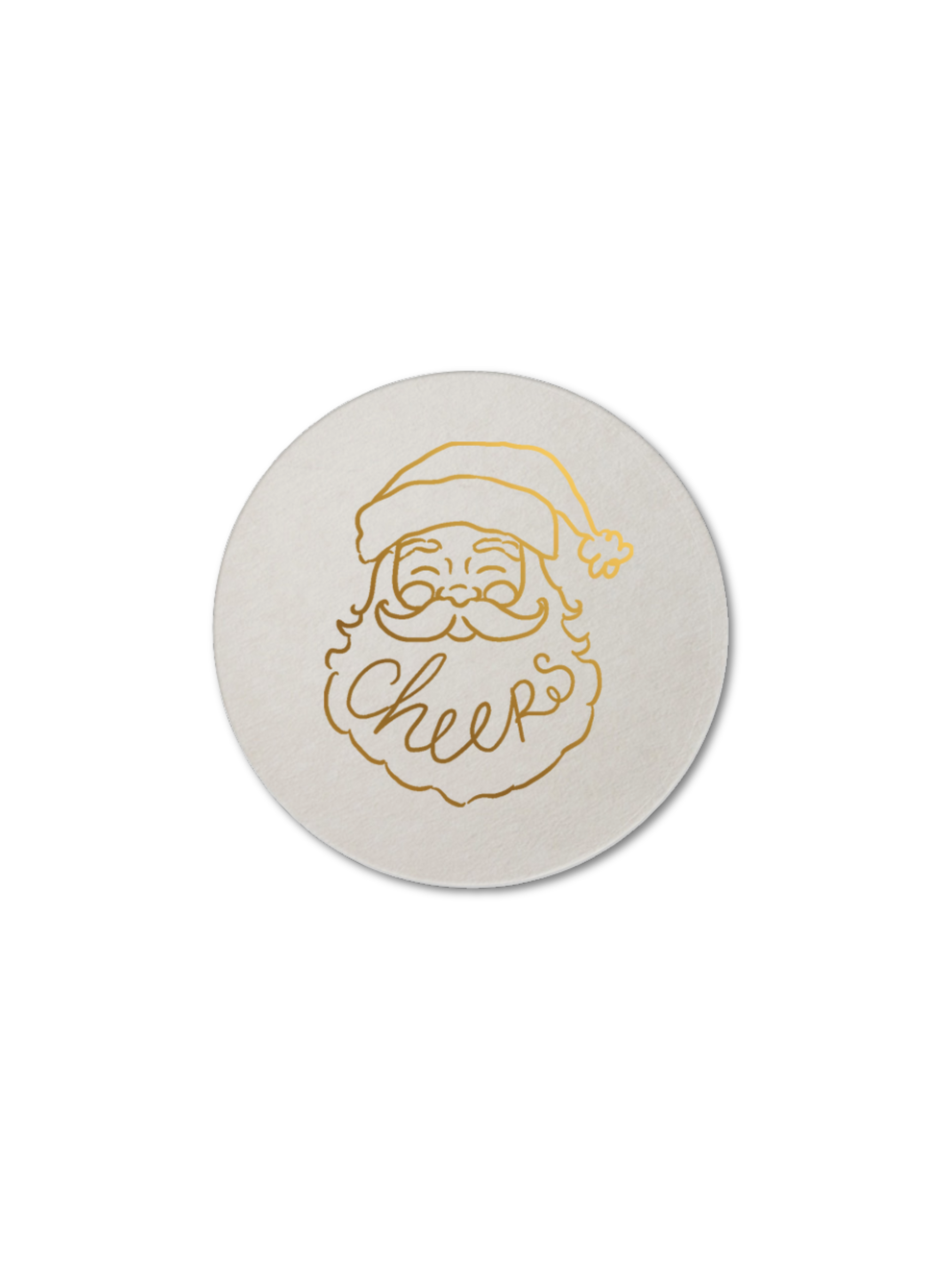 Santa Says Cheers Coasters