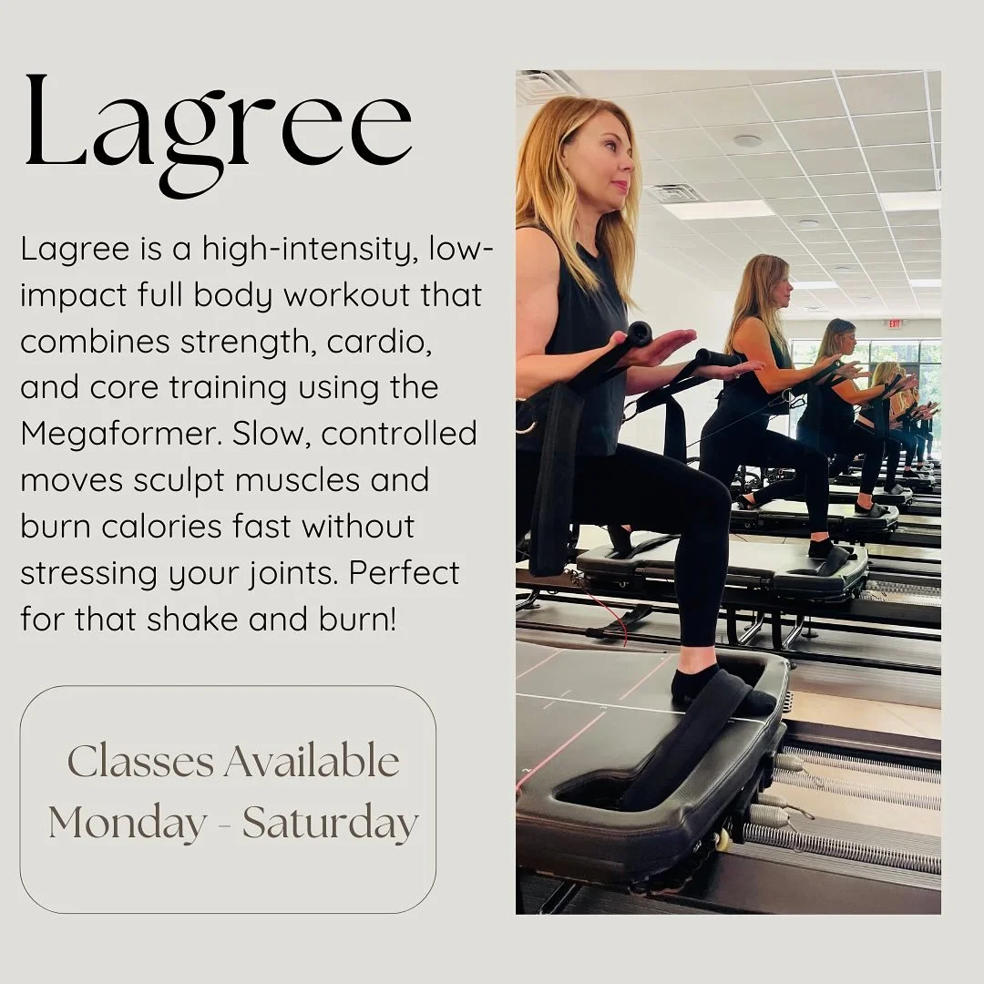 🎙️Let&rsquo;s talk about finding your perfect Lagree class! Take a look at all of the classes available at Studio Rev! 
✨ Whether you&rsquo;re just starting Lagree or mega-experienced and considering changing it up, Studio Rev has a class for YOUR b