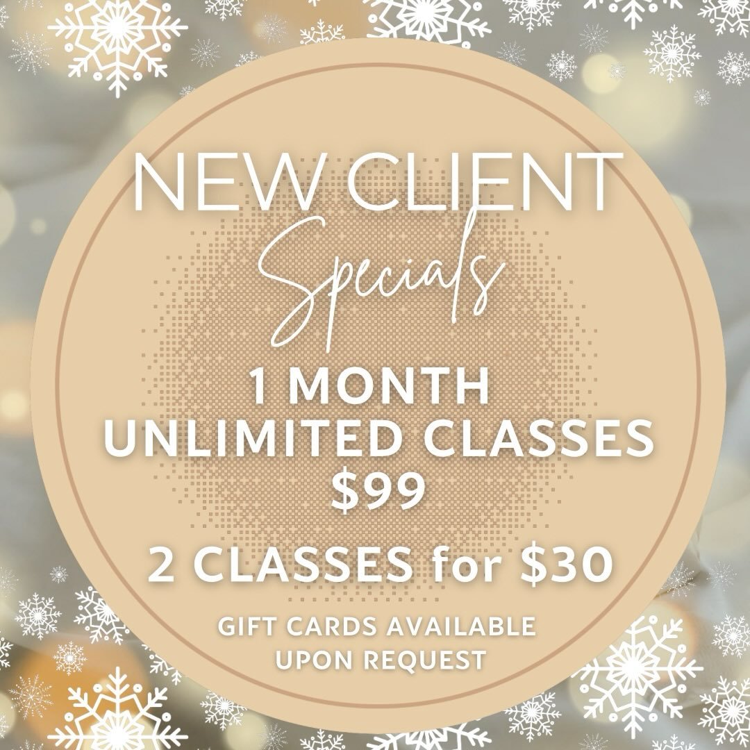 ✨NEW CLIENT SPECIALS✨ Give the gift 🎁 of Lagree at Studio Rev this holiday season! #lagreeunderthetree #shakesfromsanta #revitup #lagreemoves #perfectyourform #studiorevolution #studiorevla #lagreefitness #lagreefit #lagreeaddict #lagree #megaformer