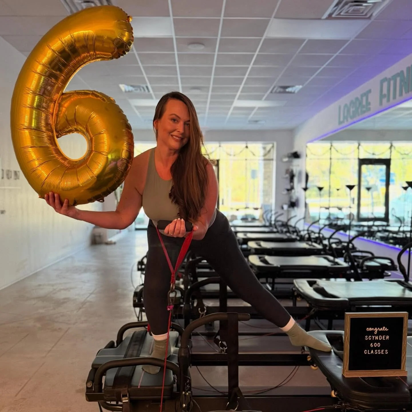 Cheering on our MEGABABE ✨Scynder✨as she crushes 600 classes on the mega! We love a consistent queen! 👑Scynder is not only consistent she is disciplined; always refining her form, always chasing slower tempo&mdash;while making hard work look effortl