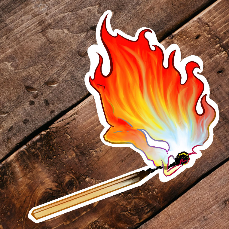 kissed by fire