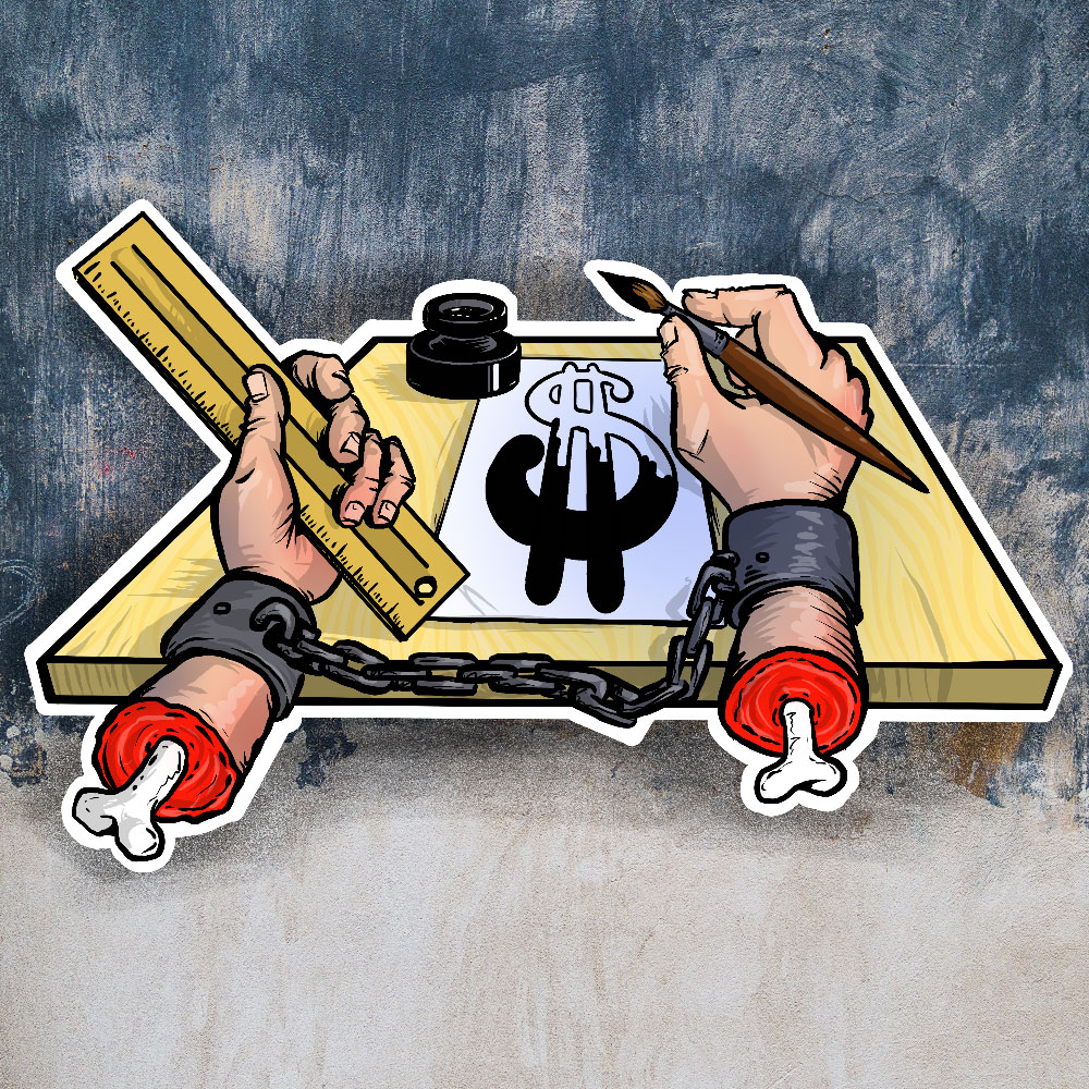 art for money illustration