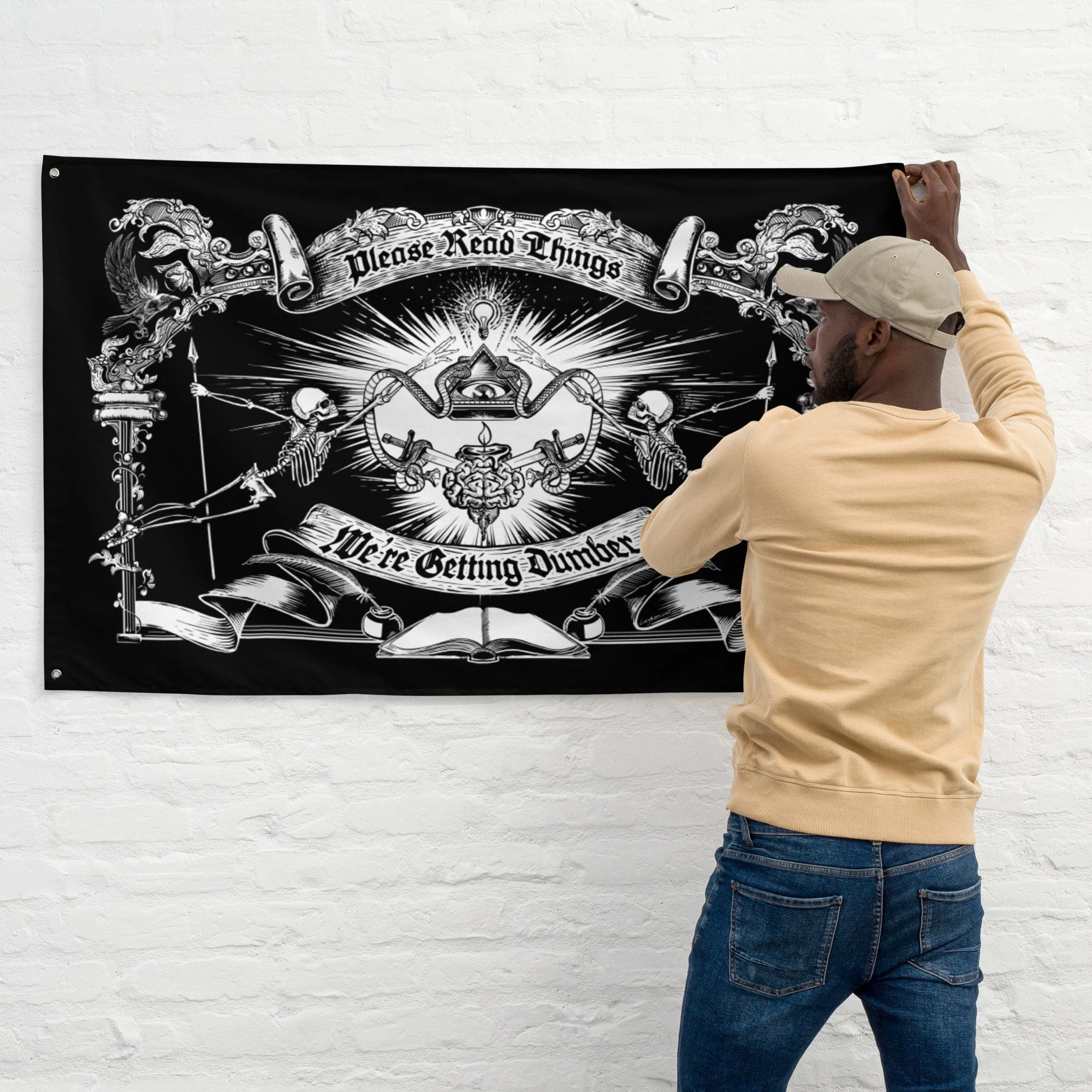 Please Read Things ... Flag
