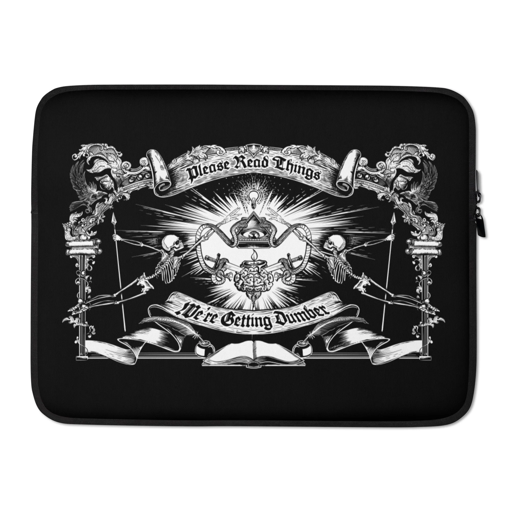 Please Read Things - Laptop Sleeve