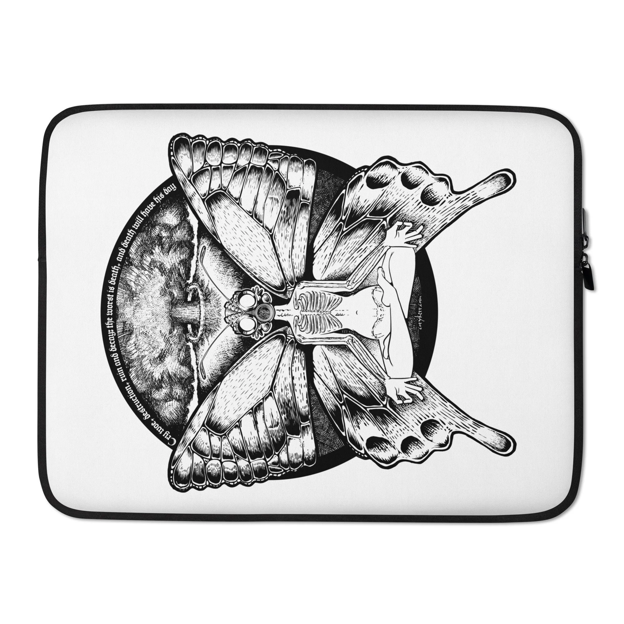 Butterfly Yoga Laptop Sleeve