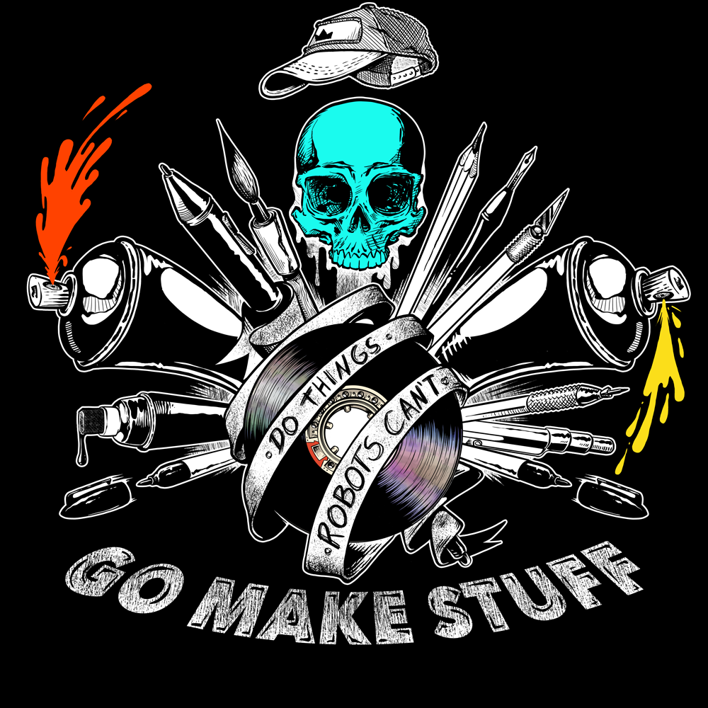 Go Make Stuff - Unisex Hoodie