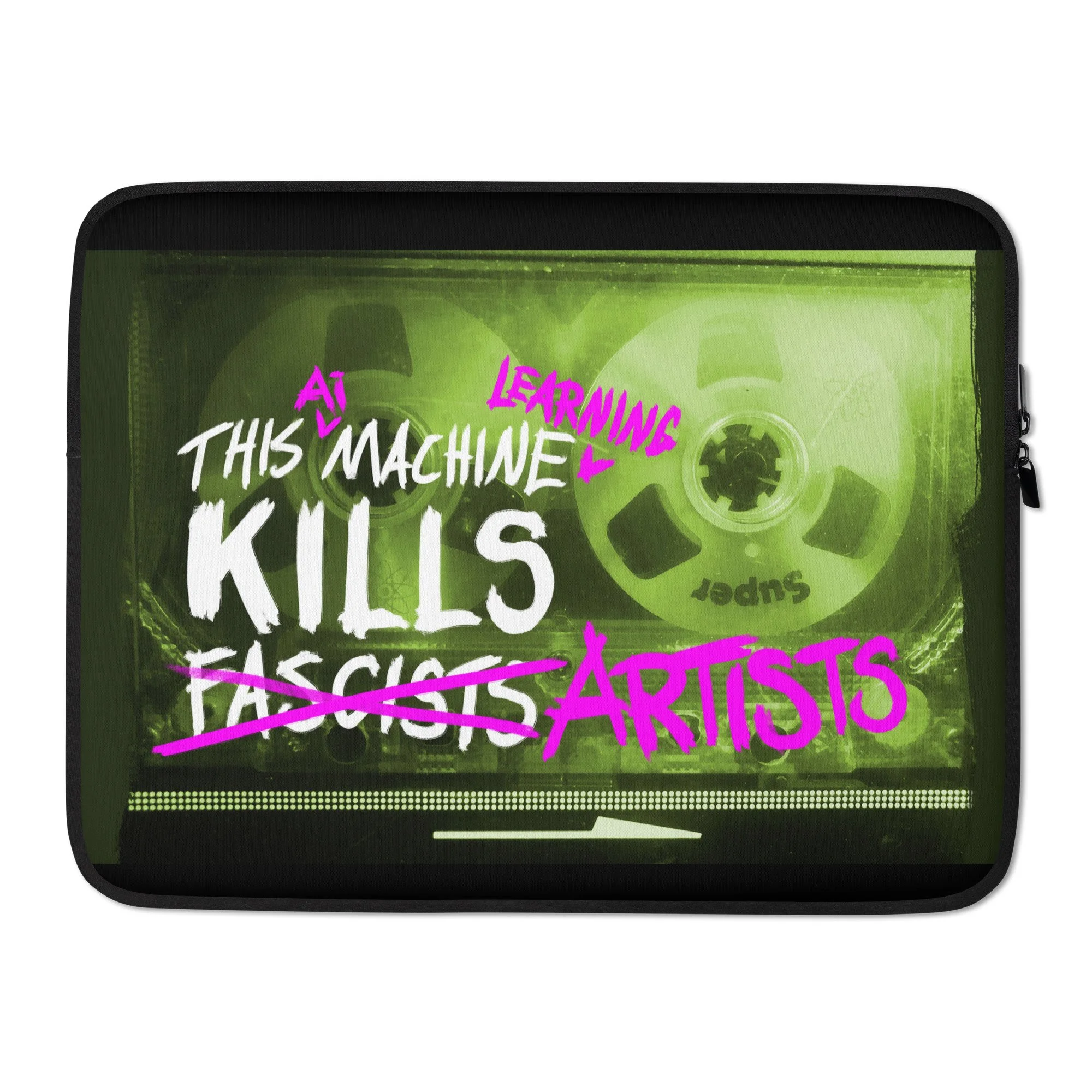 Machine Learning KILLS Artists - Laptop Sleeve