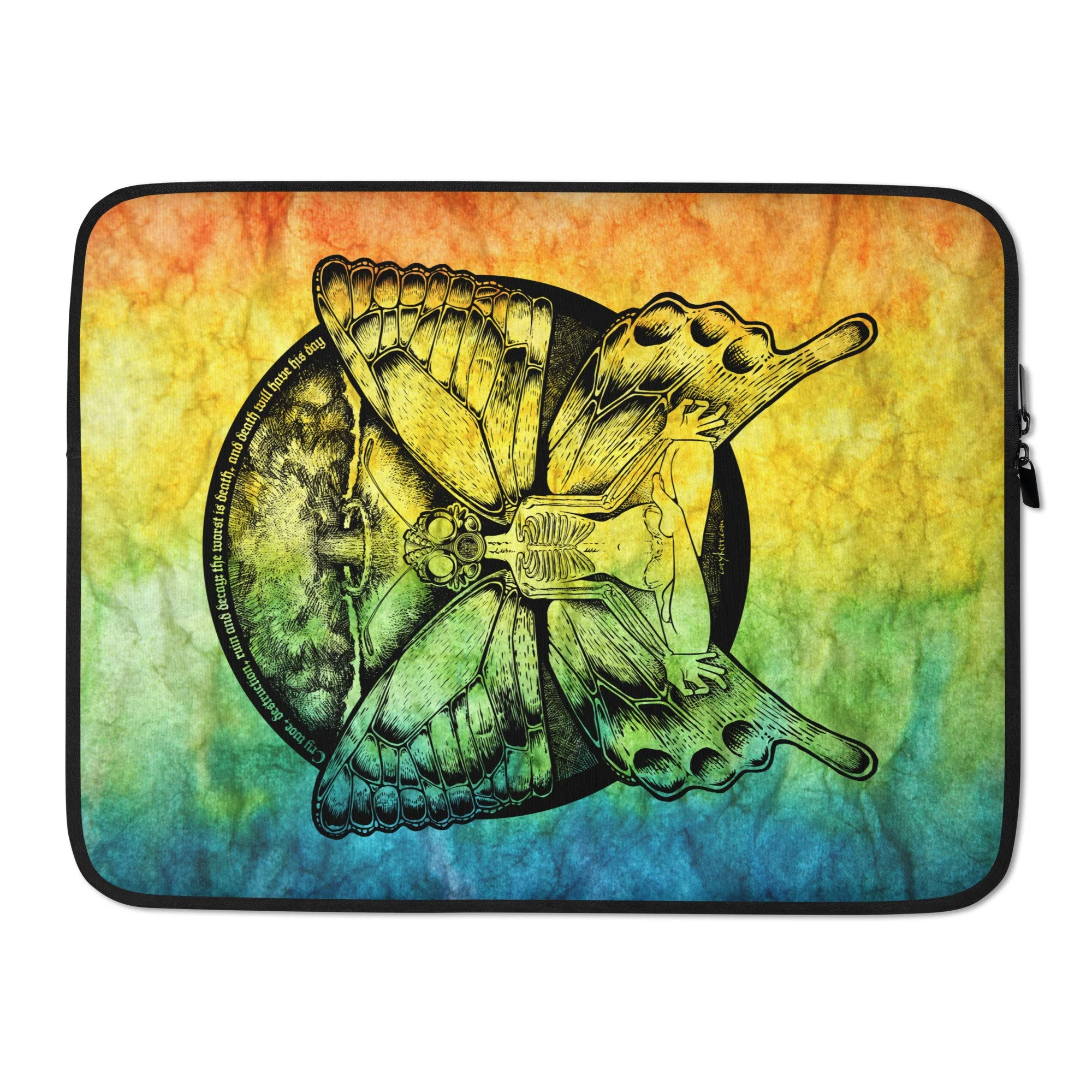 Oppenheimer Shakespeare butterfly yoga - Laptop Sleeve