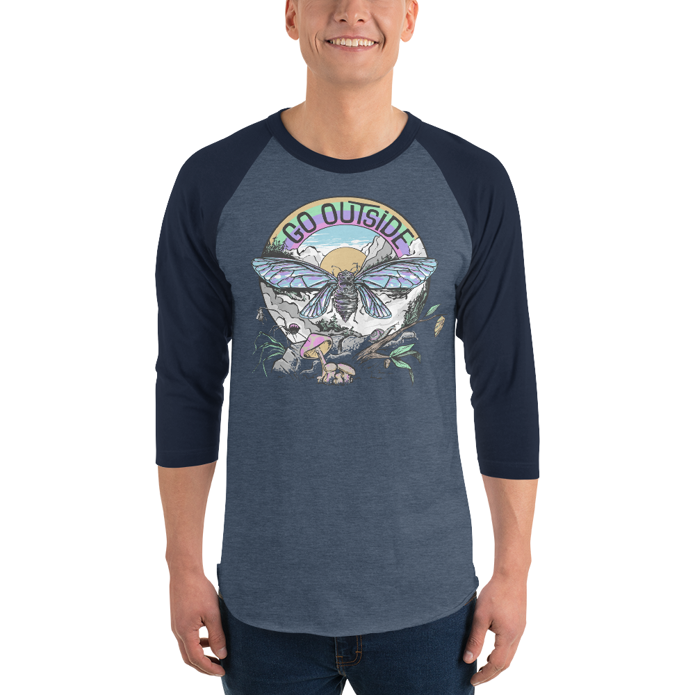 unisex-34-sleeve-raglan-shirt-heather-denim-navy-front-69654447968ca.png