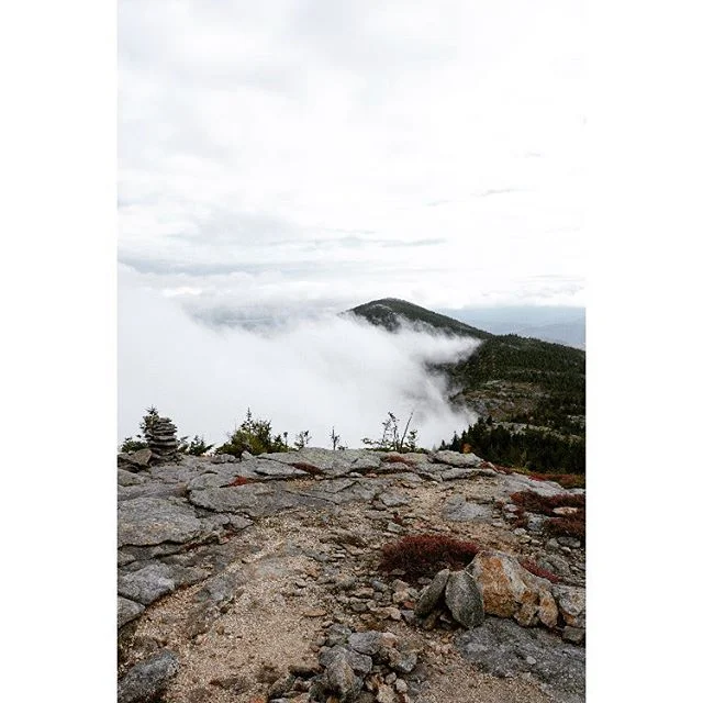 Thanks to @selkster for making time for me to take a solo spin around the Baldfaces, with a bit added on for good measure. The Carters and the Presis stayed in the clouds, but it always feels so good to be in the Whites. #beggarscantbechoosers #hiken