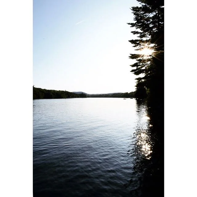 The lake may be less than two miles end to end, but it sure is special. #mainelife #uptacamp #thecounty