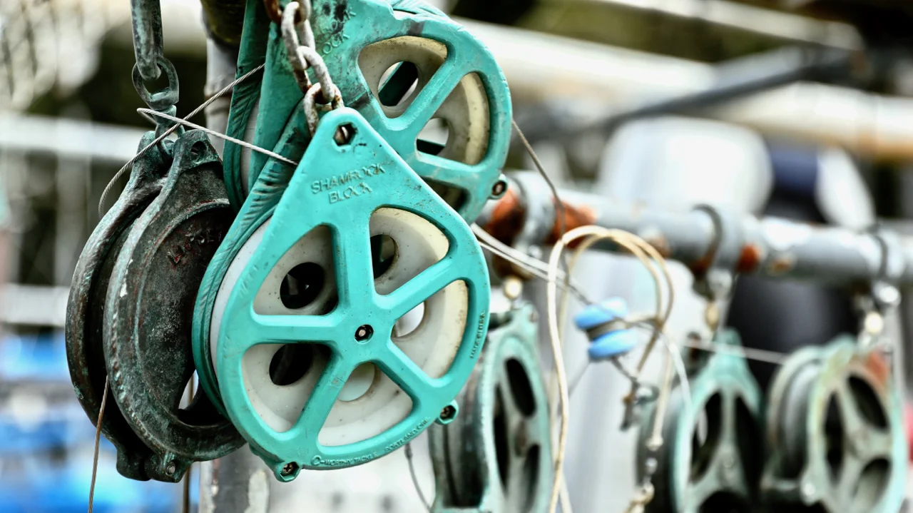 Fishing gear detail, Prince Rupert, BC