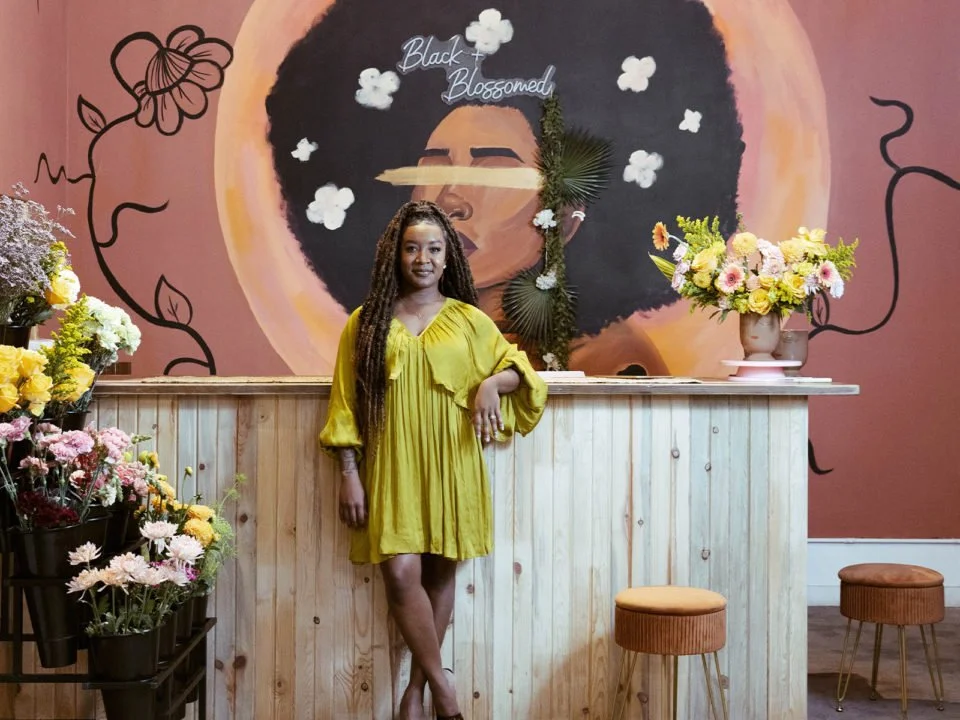 Meet the Florist/Therapist Behind Black &amp; Blossomed
