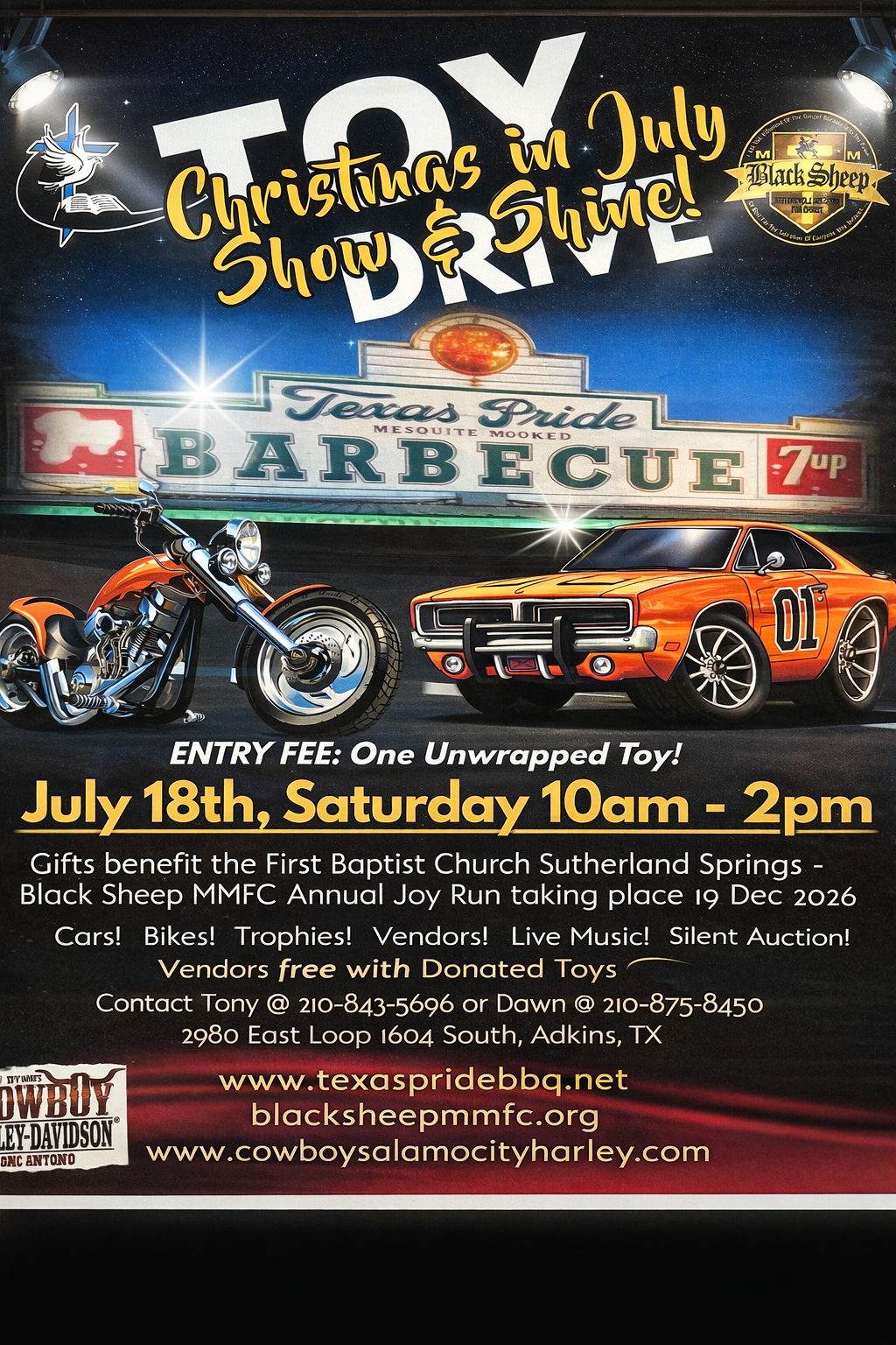 Christmas In July Toy Run 