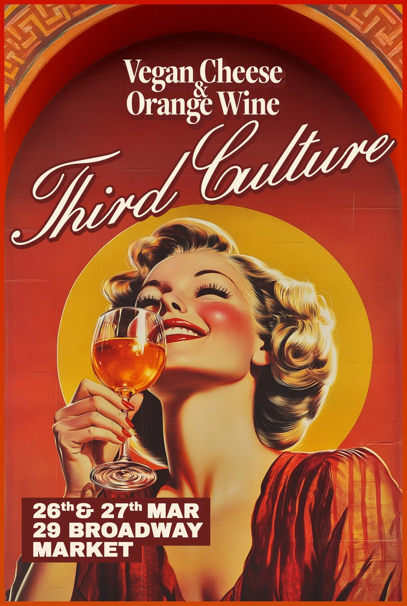 Orange Wine & Cheese Supperclub at Third Culture Deli