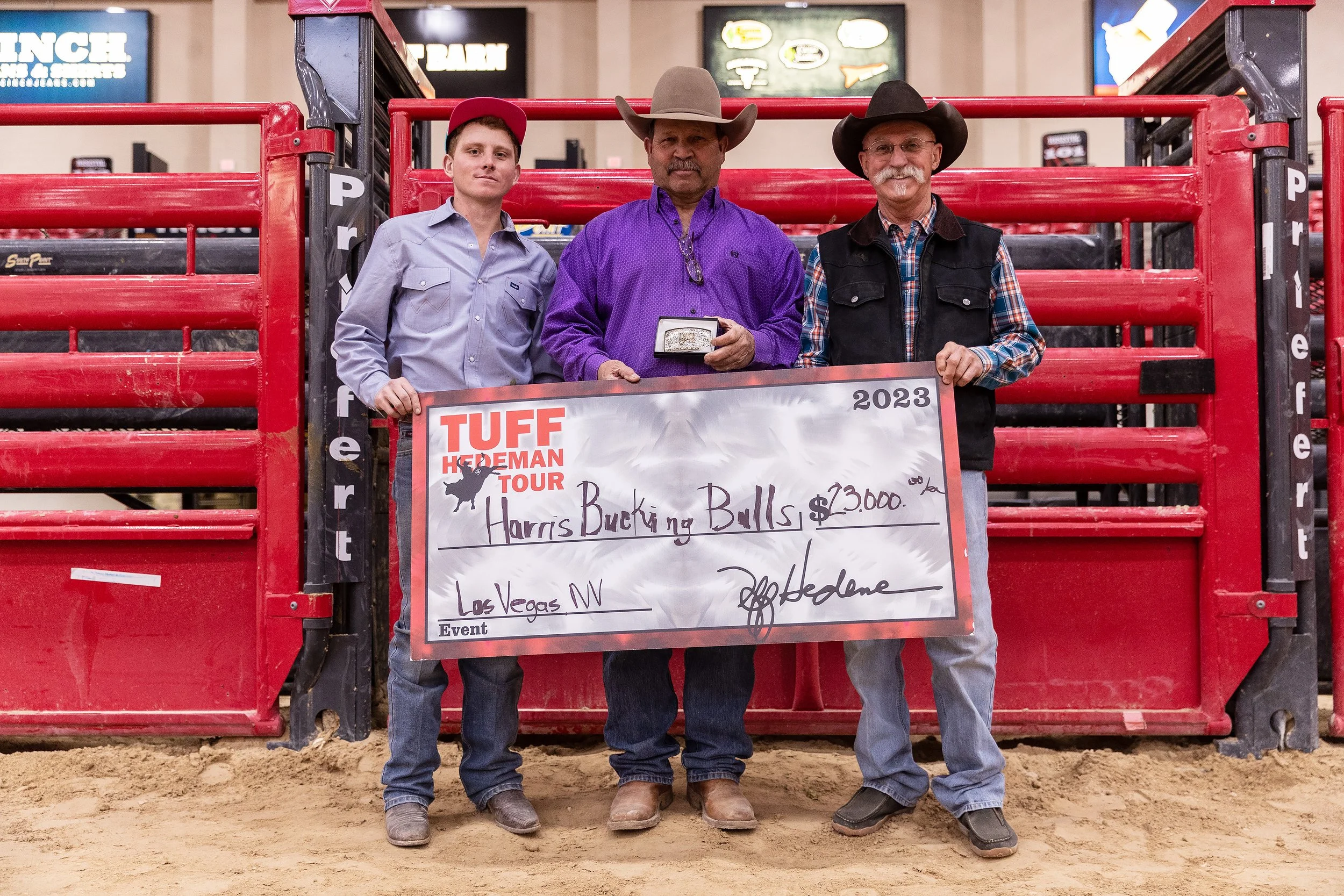 John Crimber Goes 3 for 3 to win his first Tuff Hedeman Bull Riding