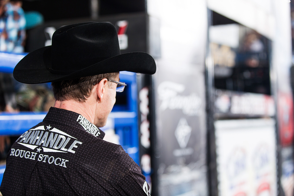 Bull rider style store cowboy hats