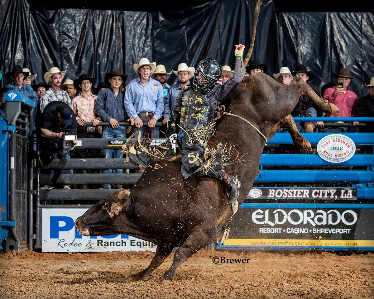 Sage Kimzey Enjoys Second Bossier Title with Tuff Hedeman