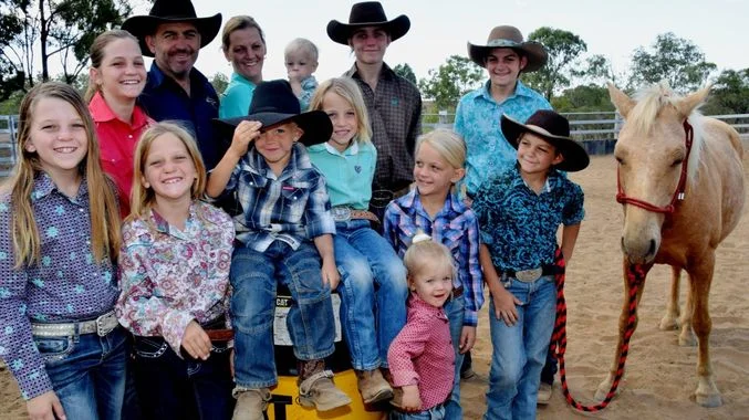 Photo credit: The "rodeo mad" Leather family of Australia