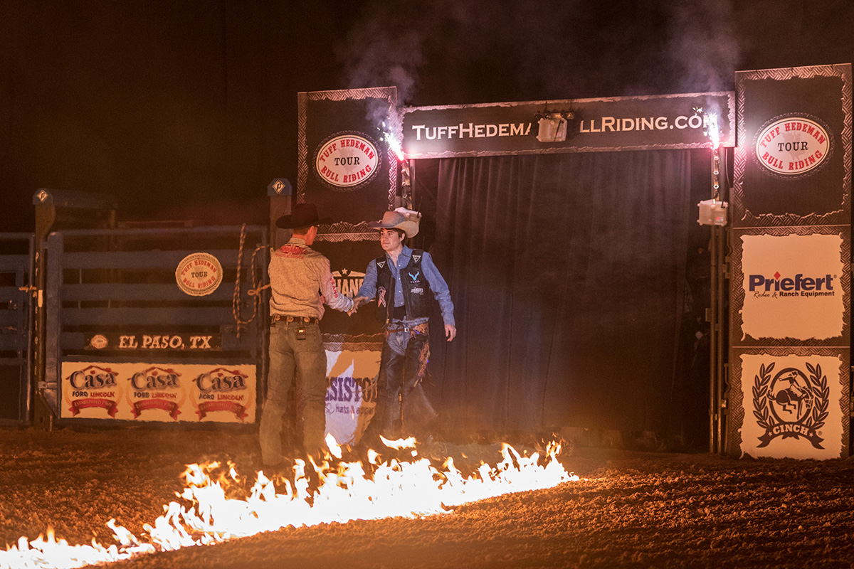 Tuff Hedeman Welcomes Brett Custer to the tour. Custer is the son of 1992 PRCA World Cham Cody Custer.